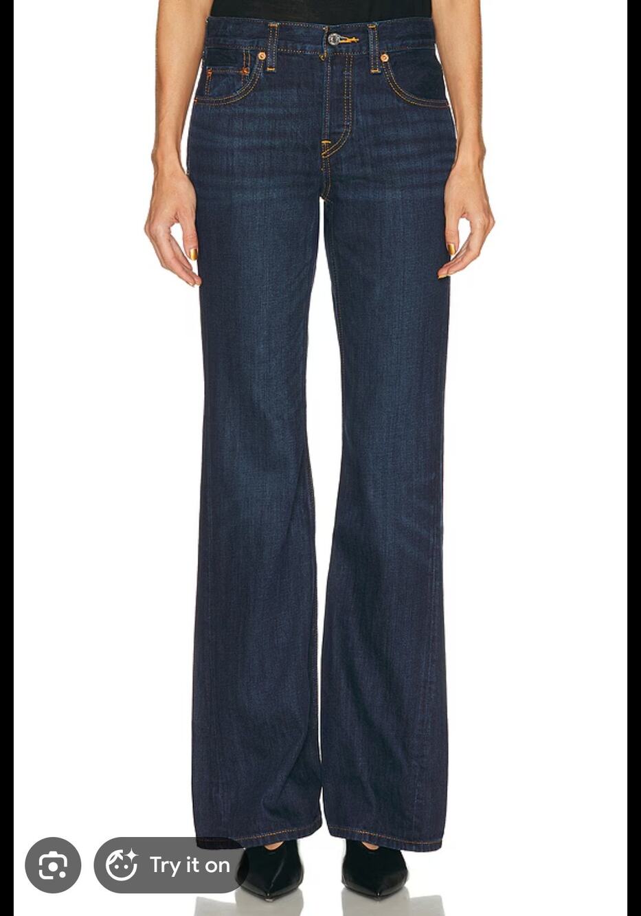 Citizens of Humanity Vintage Y2K Low Rise Bootcut Jeans Size 31 Dark Wash Denim